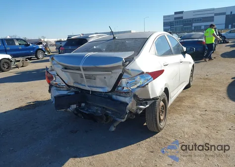 2013 Hyundai Accent Gls z USA, uszkodzony, nr VIN KMHCT4AE6DU535222